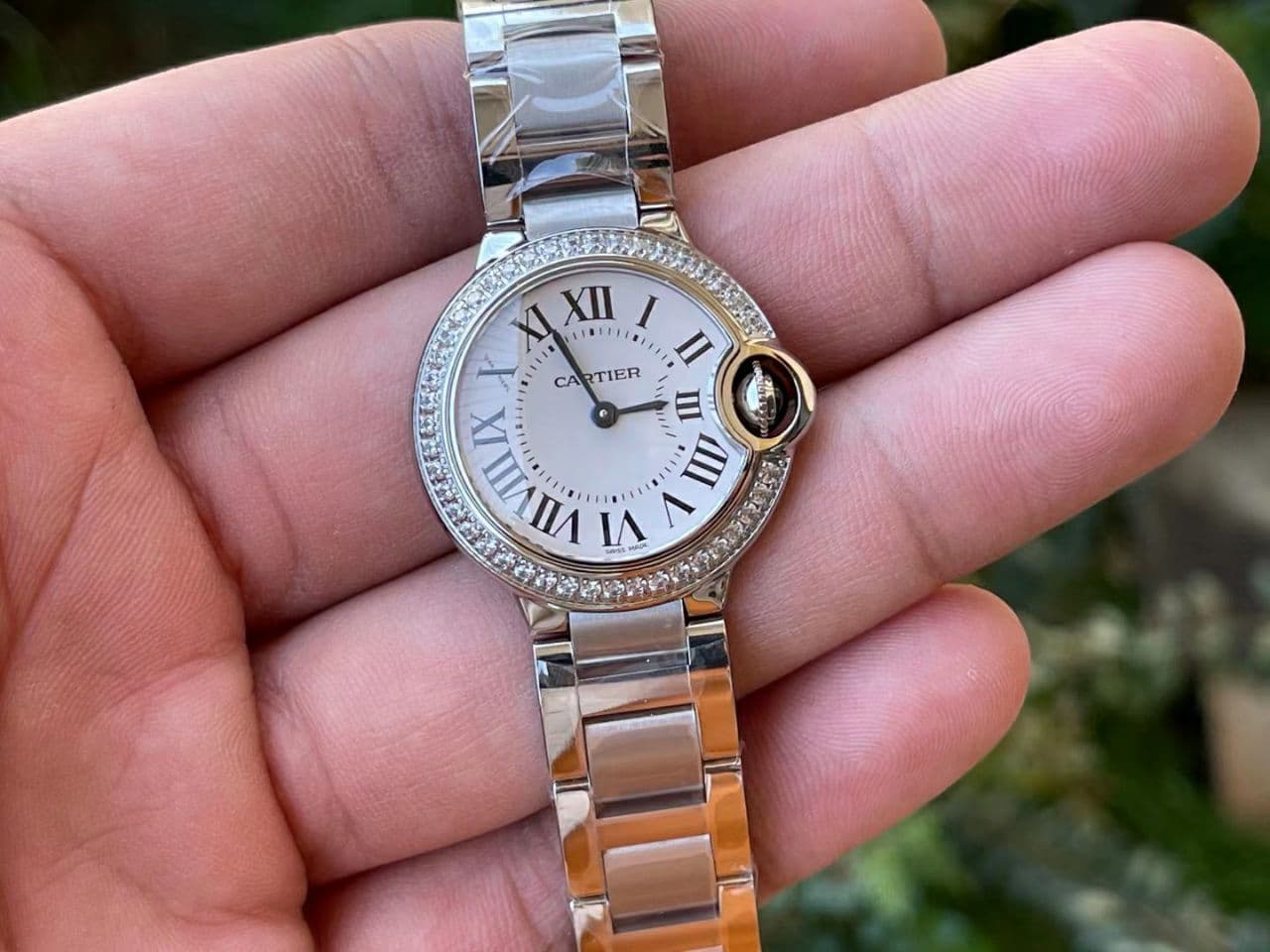 CAR0499 - Balon Bleu Ladies 28mm SS/SS Wht V6F V7 Swiss Qtz Diamond CAR0499 - Balon Bleu Ladies 28mm SS/SS Wht V6F V7 Swiss Qtz Diamond
