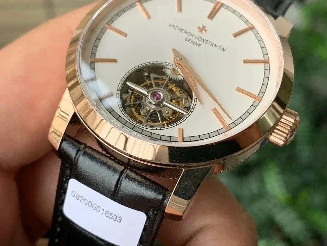Traditionnelle Tourbillon YG OXF Best Edition White Dial on Black Leather Strap Traditionnelle Tourbillon YG OXF Best Edition White Dial on Black Leather Strap