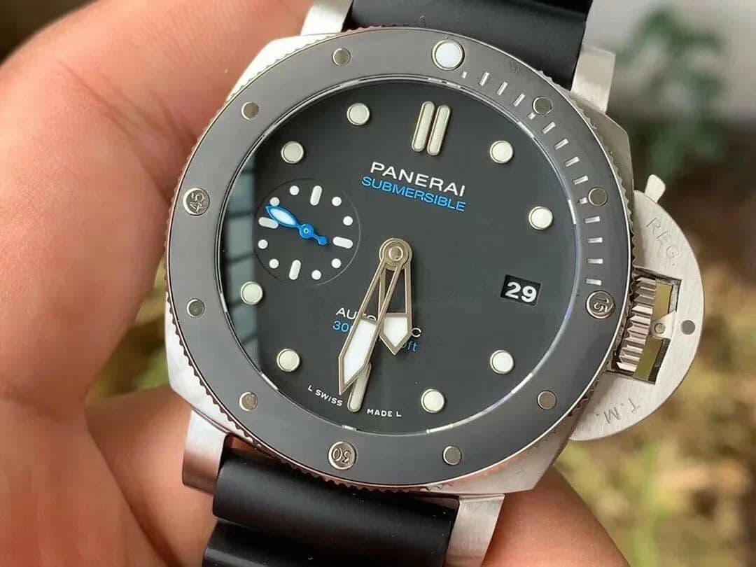 PAM683 Luminor Submersible VSF 1:1 Best Edition on Black Rubber Strap P.9010 Clone