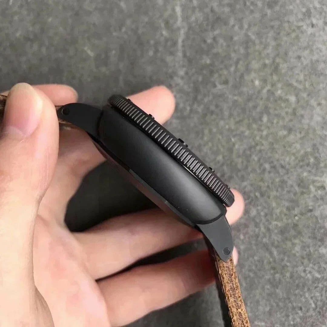 PAM968 VSF 1:1 Best Edition Black Ceramic Bezel and Dial on Black Calfskin Strap P.9010 Clone PAM968 VSF 1:1 Best Edition Black Ceramic Bezel and Dial on Black Calfskin Strap P.9010 Clone