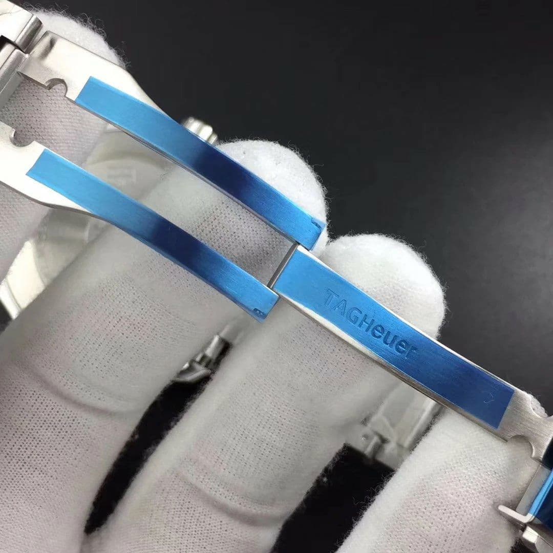 Aquaracer Calibre 5 SS 43mm KOR 1:1 Best Edition Blue Ceramic Bezel Blue Dial on SS Bracelet SW200 Aquaracer Calibre 5 SS 43mm KOR 1:1 Best Edition Blue Ceramic Bezel Blue Dial on SS Bracelet SW200