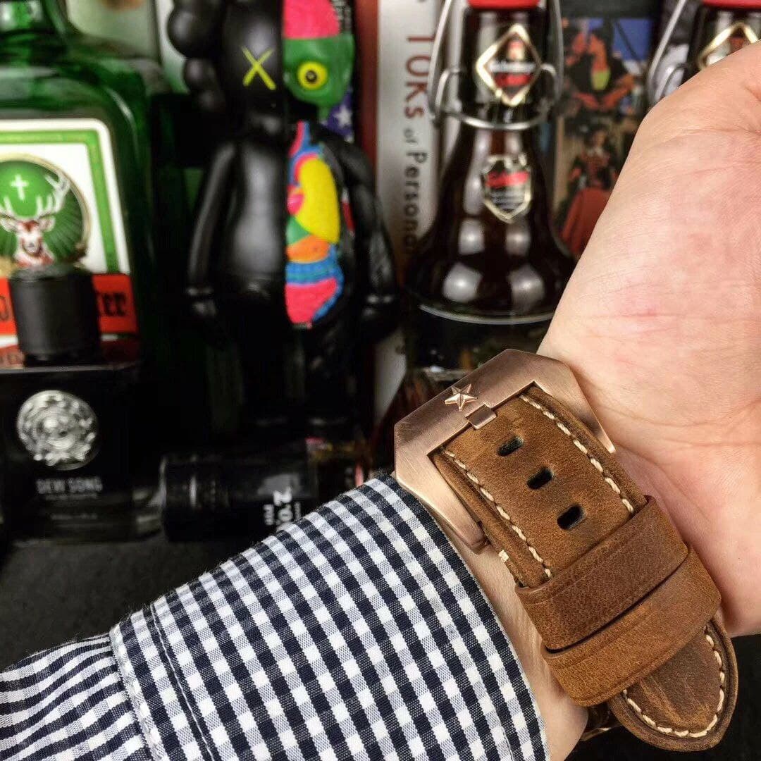 Zenith Pilot Gold Case Black Dial Chrono