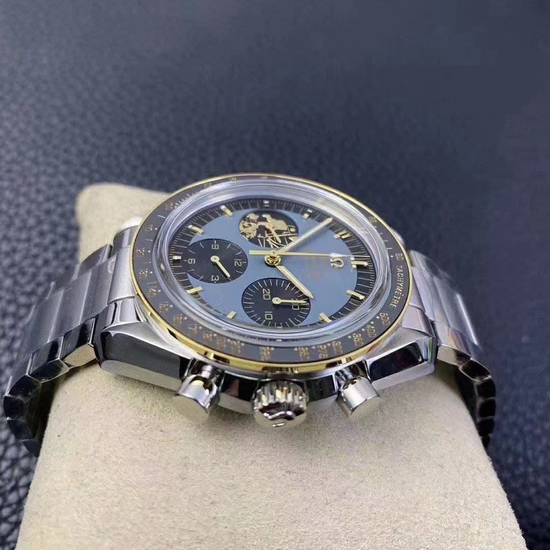 Speedmaster 50th Anniversary of The Moon Landing 1:1 Best Edition on SS Bracelet Manual Winding Chrono Movement Speedmaster 50th Anniversary of The Moon Landing 1:1 Best Edition on SS Bracelet Manual Winding Chrono Movement
