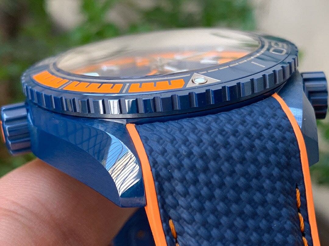 Planet Ocean 45.5mm Big Blue Real Ceramic VSF 1:1 Best Edition on Blue Rubber Strap A8906 Super Clone Planet Ocean 45.5mm Big Blue Real Ceramic VSF 1:1 Best Edition on Blue Rubber Strap A8906 Super Clone