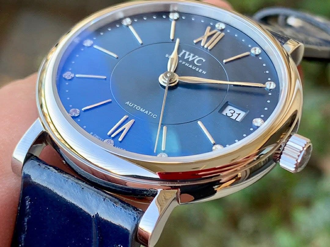 Portofino 37mm SS V7F 1:1 Best Edition Blue Dial on Blue Leather Strap Portofino 37mm SS V7F 1:1 Best Edition Blue Dial on Blue Leather Strap