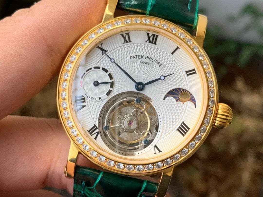 MoonPhase Day/Ngt PR SG/LE White HW Tourbillon 1:1 Best Edition Version MoonPhase Day/Ngt PR SG/LE White HW Tourbillon 1:1 Best Edition Version