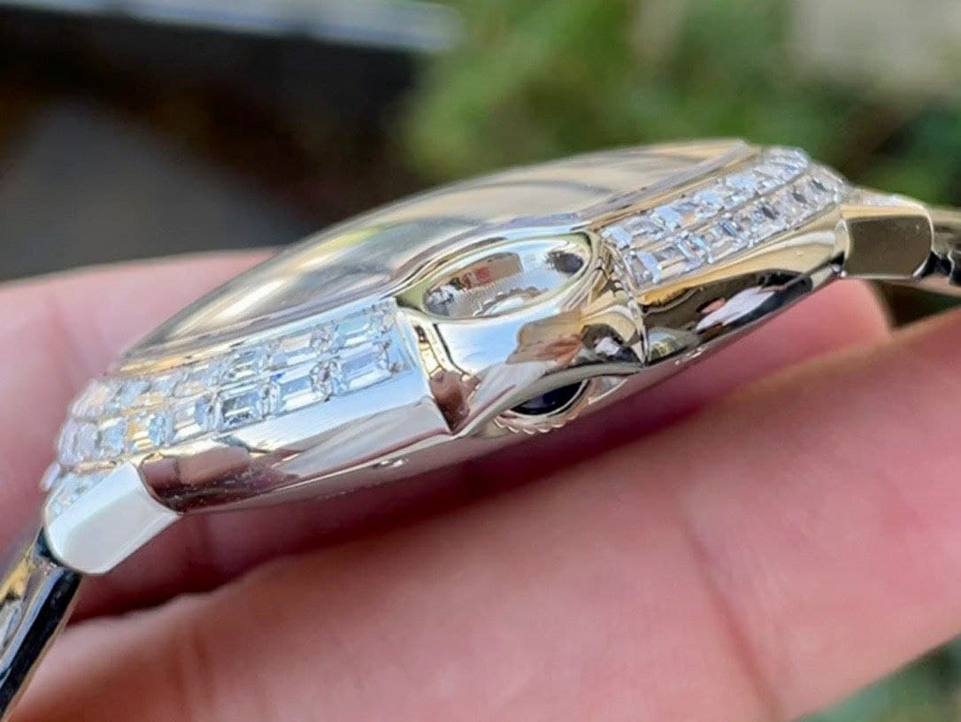 Cartier Ballon Gold Case Diamond 42mm Diam SS/LS Cartier Ballon Gold Case Diamond 42mm Diam SS/LS