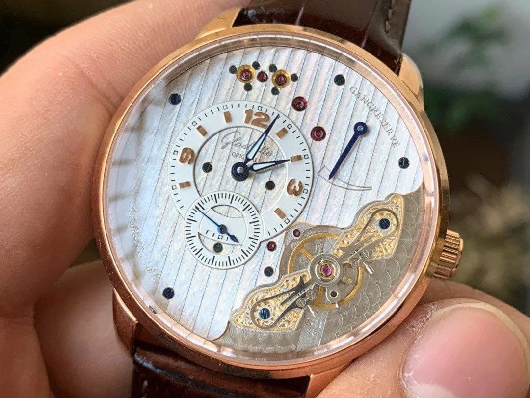 PanoInverse 42mm RG TZF Best Edition Silver/White Dial on Brown Leather Strap A23J PanoInverse 42mm RG TZF Best Edition Silver/White Dial on Brown Leather Strap A23J