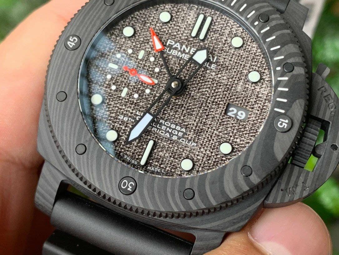 PAM1039 V Carbotech VSF 1:1 Best Edition Grey Sail Dial on Black Rubber Strap P.9010 Clone PAM1039 V Carbotech VSF 1:1 Best Edition Grey Sail Dial on Black Rubber Strap P.9010 Clone