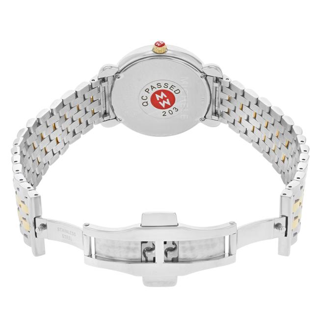 Michele Two Tone Steel Gracile Mother Of Pearl Quartz Ladies Mww26a000003 Watch