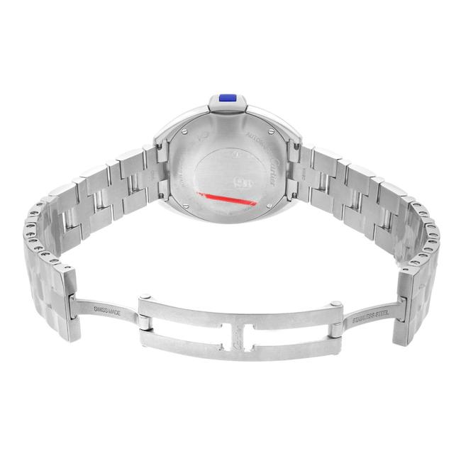 Cartier Steel Roman Cle De Silver Dial Ladies Wscl0005 Watch
