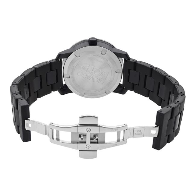 Movado Bold Stainless Steel Plastic Dial Quartz Mens 3600444 Watch