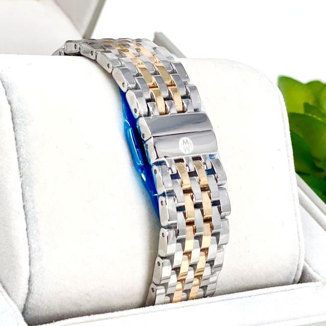Michele Two Tone Serein Diamond Mother Of Pearl Womens Mww21b000032 Watch