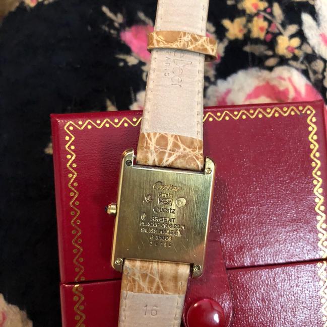 Cartier Gold Tank De Must Unisex Mens Or Unisex Model. Watch