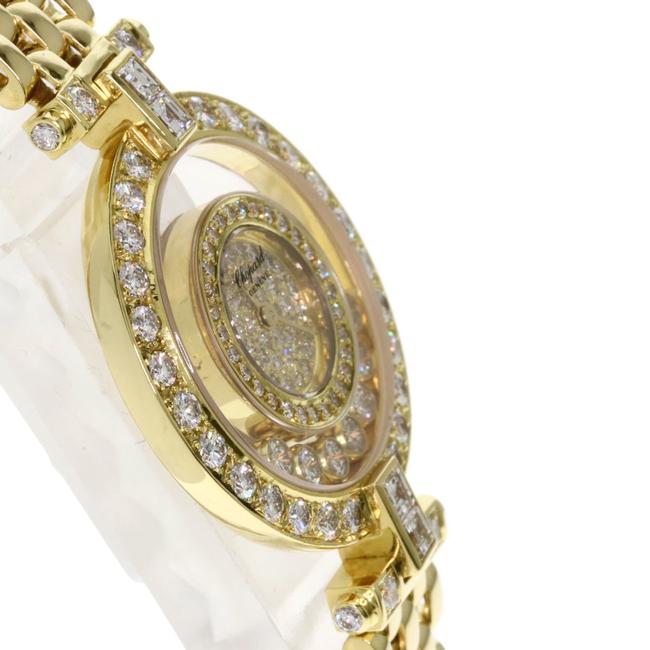 Chopard 7p Happy Diamonds 20 5011 K18 Yellow Gold K18yg Ladies Watch