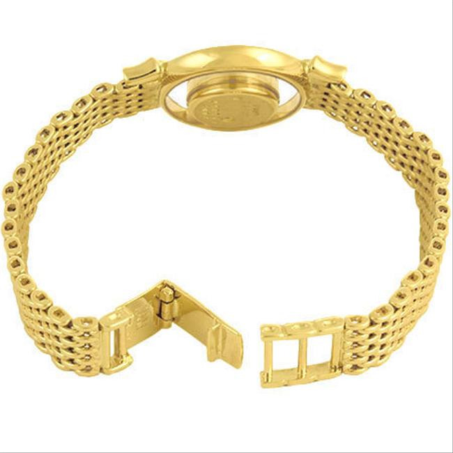 Chopard Happy Diamonds 5p Moving K18 Yellow Gold Ladies Quartz Ribbon Watch