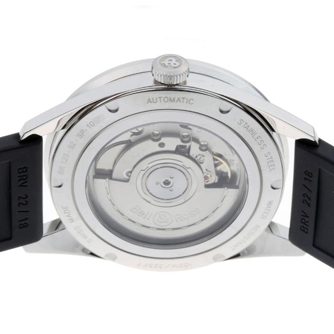 Bell & Ross Vintage Sports Heritage Mens Br123-93 Stainless Steel Black Dial Watch