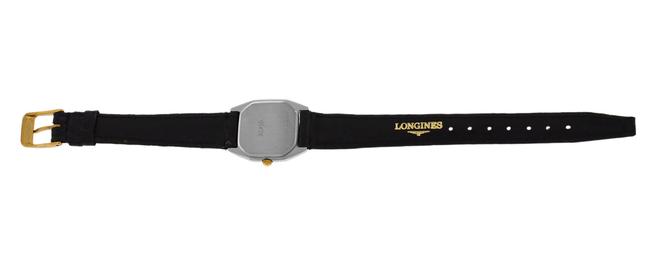 Longines Stainless Steel Gold Plated New Ladies Xl18 Quartz 20mm Watch