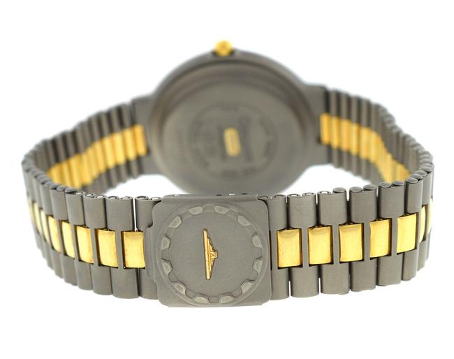 Longines Titanium Gold Plated New Ladies Octagon Stainless Steel Yellow Quartz 24mm Watch