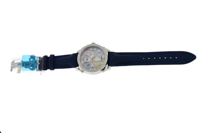 Jacob & Co. Silver Unisex Five 5 Time Zone Jcm-24da Diamond Bezel 40mm Watch