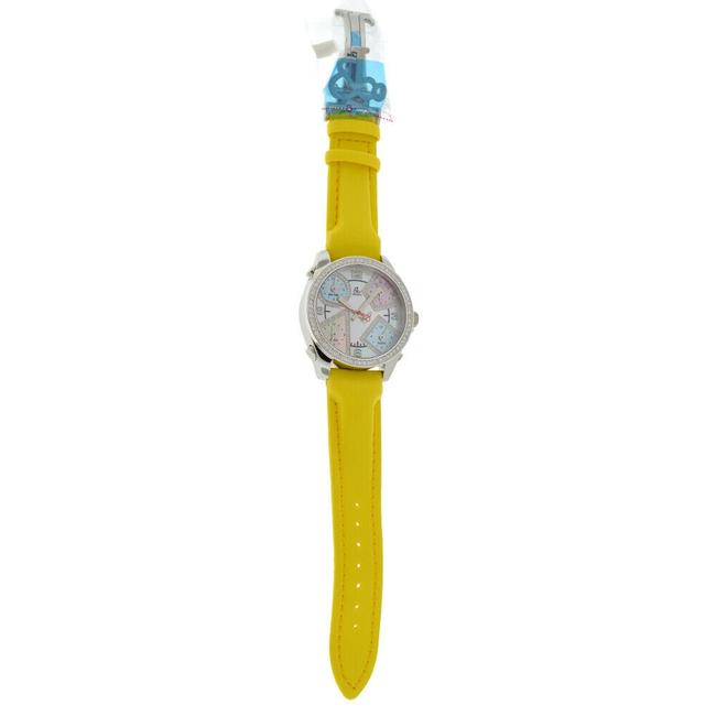 Jacob & Co. Silver Unisex Five 5 Time Zone Jcm-24da Diamond Bezel 40mm Mop Watch