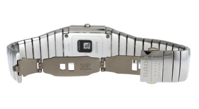 Rado Silver Blue New Unisex Sintra R13432212 Ceramic 31mm Date Quartz Watch