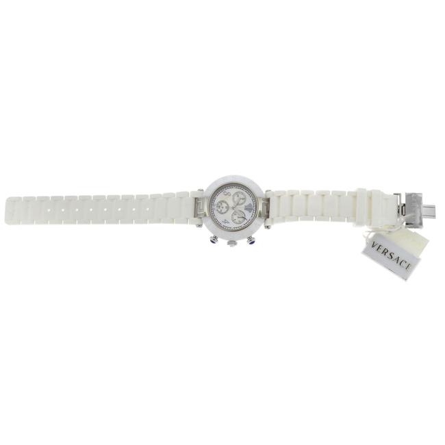 Versace Stainless Steel Ceramic New Reve 92ccs1d497 S001 Chrono 40mm Quartz Watch