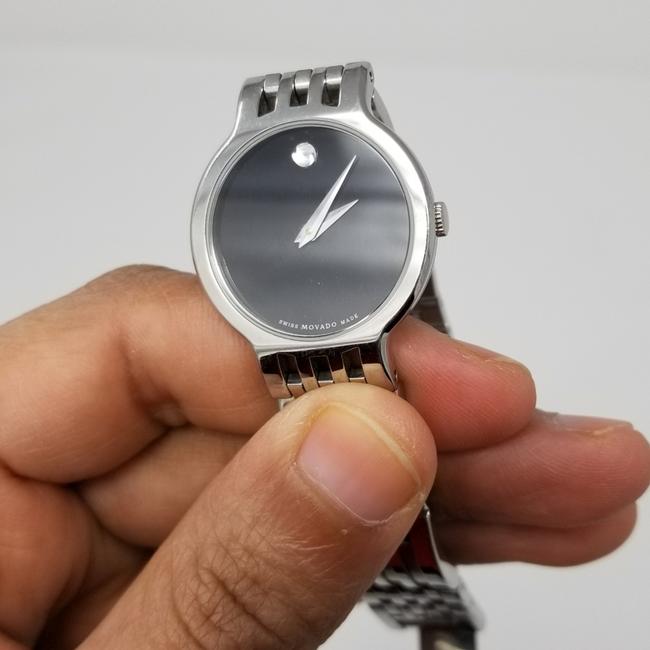 Movado Stainless Steel Womens Swiss Esperanza Bracelet 28mm 0607051 Watch