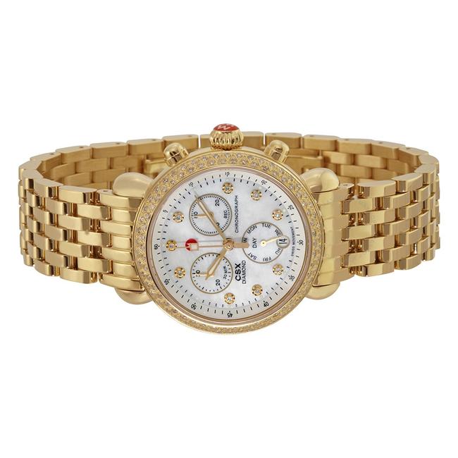 Michele Gold Csx Signature Mother Of Pearl Diamond Mww03m000141 Watch
