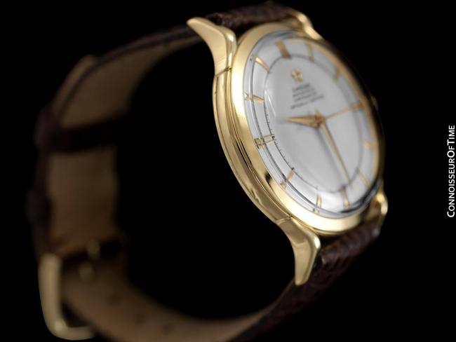 Omega Silver 1951 Vintage Pre-constellation Chronometer (Sometimes Called Glo Watch