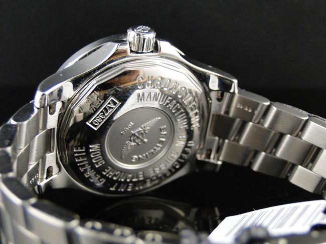 Breitling Stainless Steel Ladies Custom Aeromarine Colt Ocean Diamond 2.75 Ct Watch