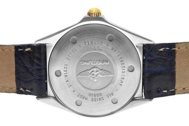 Breitling Steel Gold Ladies Callisto 80510 Quartz Date 34mm Watch