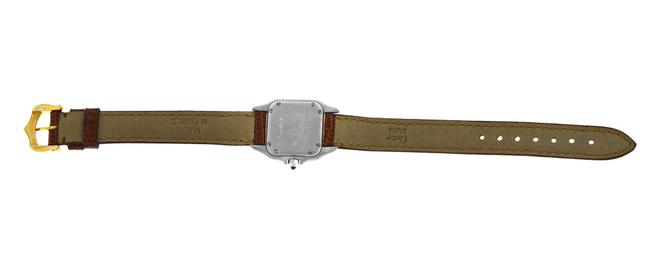 Cartier Yellow Gold Silver Ladies Panthere 1120 Steel 18k 22mm Watch