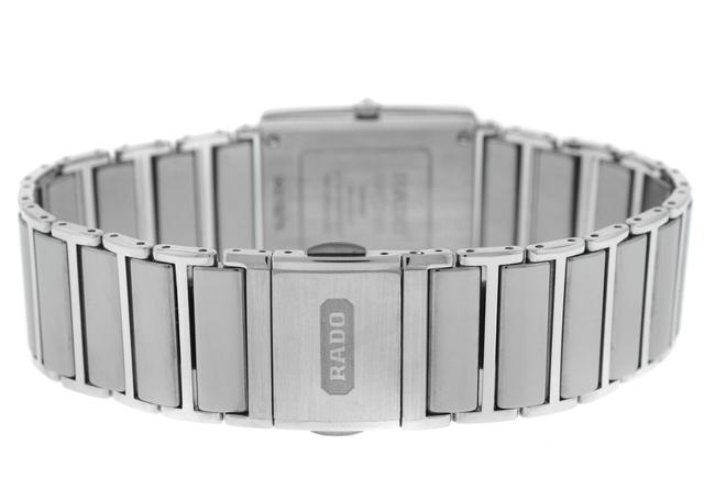 Rado Silver Ladies Diastar 160.0486.3 High Tech Ceramic 24mm Quartz Watch