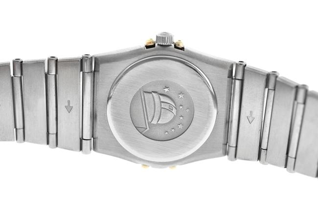Omega Yellow Gold Stainless Steel Ladys Constellation 795.1080 22mm Quartz Watch