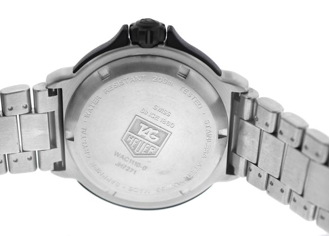TAG Heuer Silver Mens Formula 1 Wac1110-0 Steel Date Quartz 42mm Watch