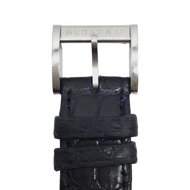 Bedat & Co Black Alligator and Diamond Watch