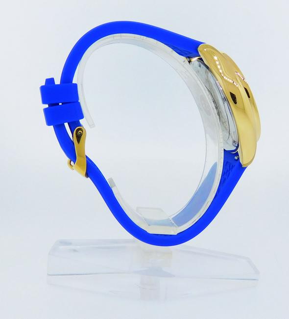 Michele Blue Cape Silicone Gold Tone Mww27a000026 Watch