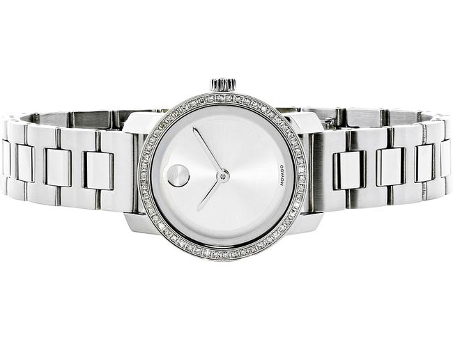 Movado Silver Stainless Diamond Dial 3600214 Watch