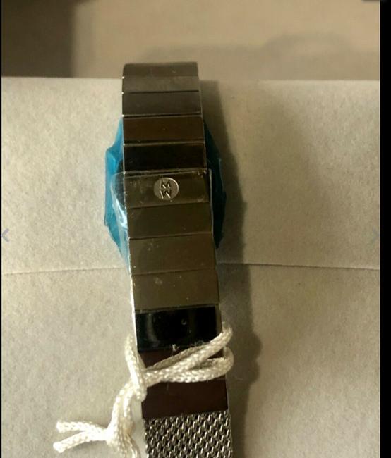 Michele Silver New Urban Coquette Stainless Steel Diamond Watch