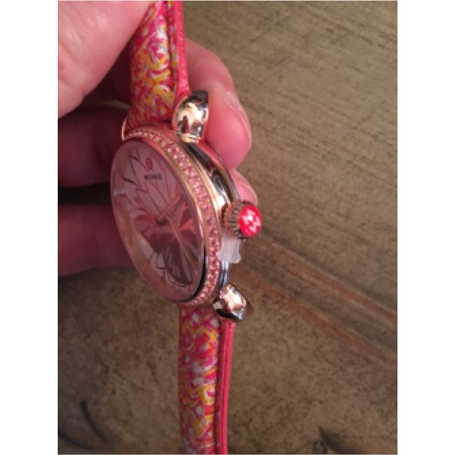 Michele Sale Garden Party Rose Gold Watch