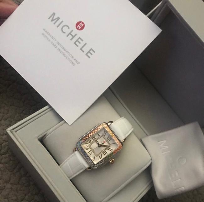 Michele Deco Madison Mid Carousel Diamond Watch