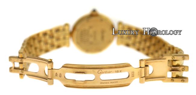 Cartier Yellow Gold Ladys Panthere 8057921 Vendome Cougar 18k 23mm Watch