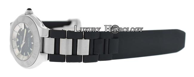 Cartier Must 21 Autoscaph 2427 Steel Rubber 37mm Watch