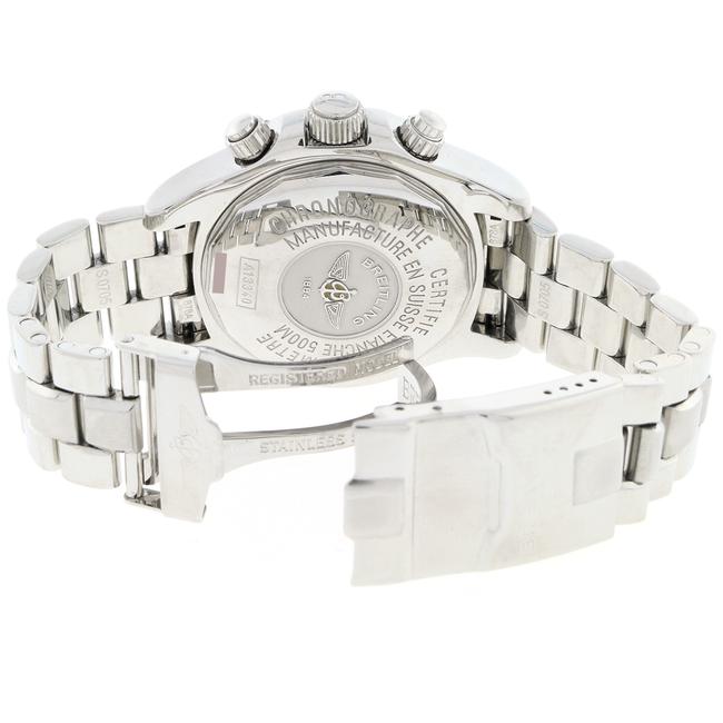 Breitling W Chrono Superocean Day Date 42mm A13340 W/Diamond Bezel Watch