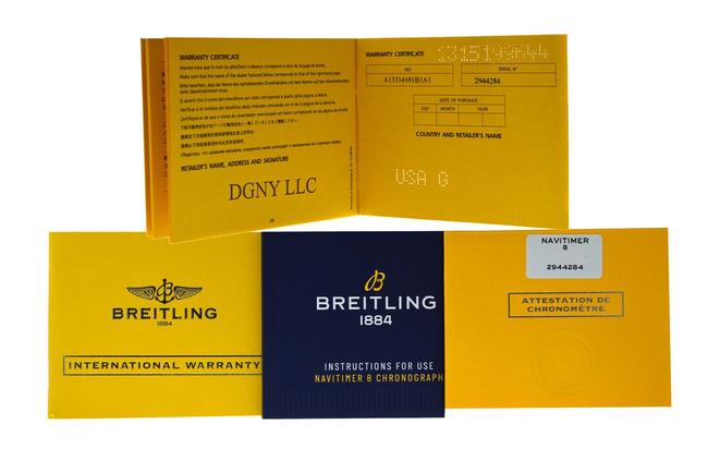 Breitling Silver Navitimer 8 A13314101b1a1 Stainless Steel Automatica13314 1 Watch