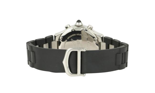 Cartier Silver Chronoscaph 2996 Steel Watch