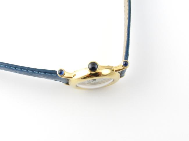 Cartier Blue Diabolo 18k Yellow Gold 150 Anniversary Ladies 14400 Watch