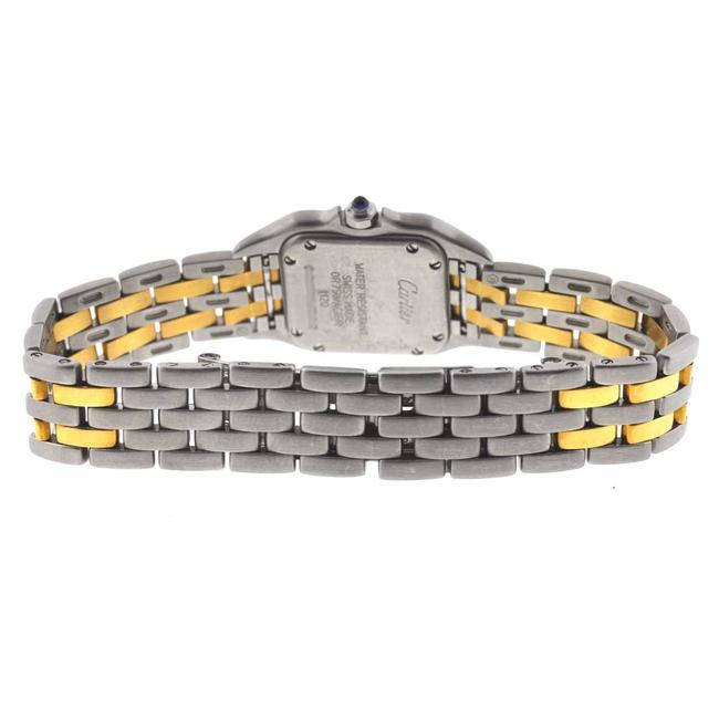 Cartier Silver and Gold Panthere 1120 Watch