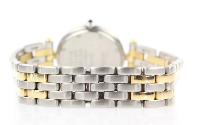 Cartier Silver and Gold Panthere Vendome Watch